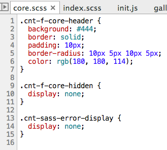 scss source